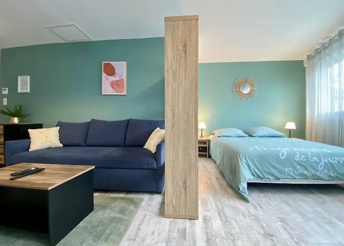 Apartament Jebari - Esprit Loft Proche Cite Medieval Et Aeroport