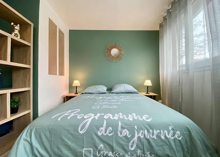 Apartament Jebari - Esprit Loft Proche Cite Medieval Et Aeroport *