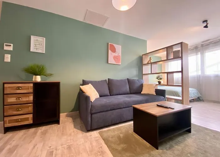 Apartament Jebari - Esprit Loft Proche Cite Medieval Et Aeroport Carcassonne